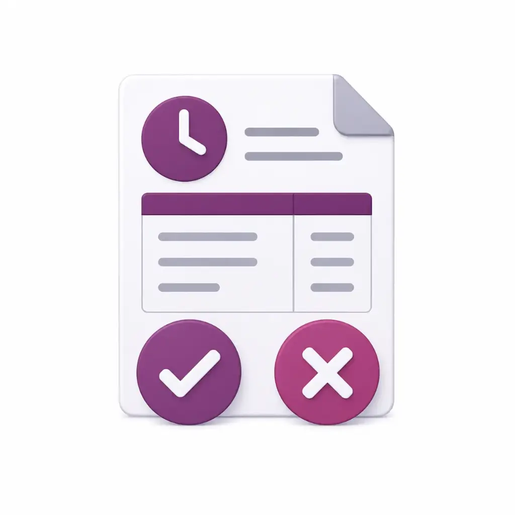 Confirm Reject Timesheet